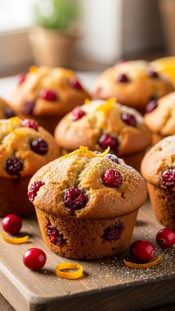 Cranberry Orange Muffins