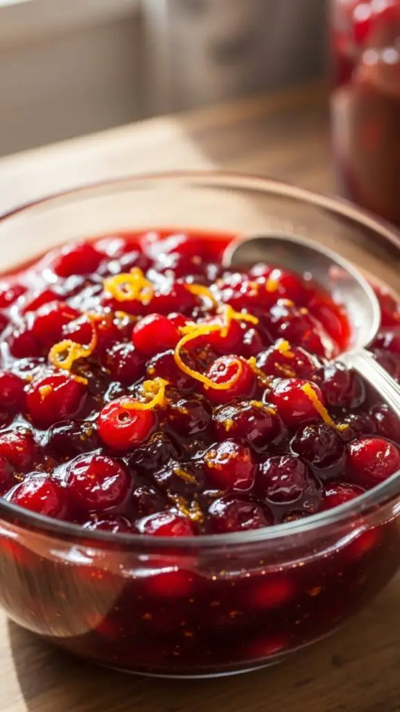 Cranberry Orange Sauce (No-Cook Version)