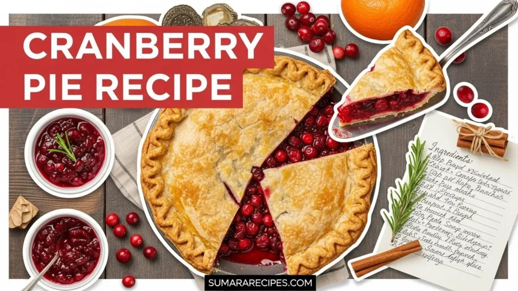 Cranberry Pie Recipe