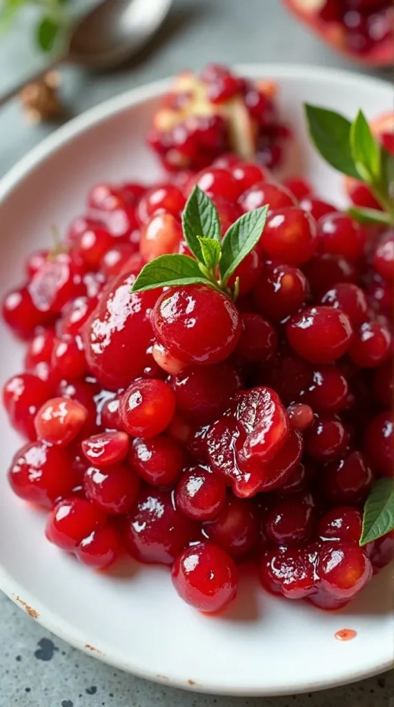 Cranberry Pomegranate Relish