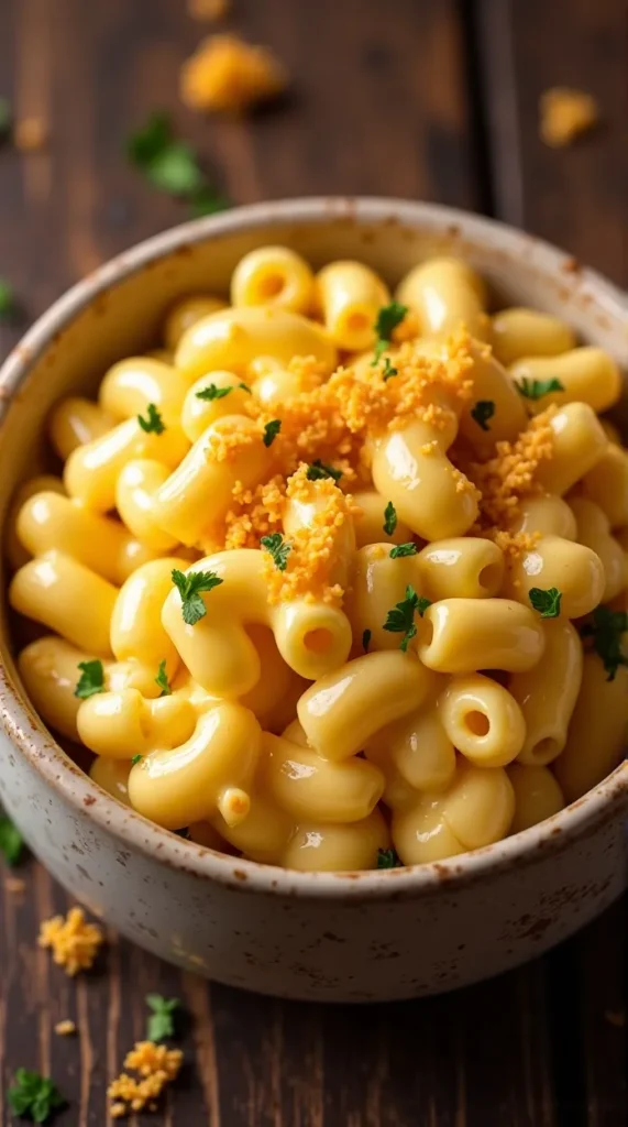 Creamy Baked Mac and Cheese with a Golden Crunch
