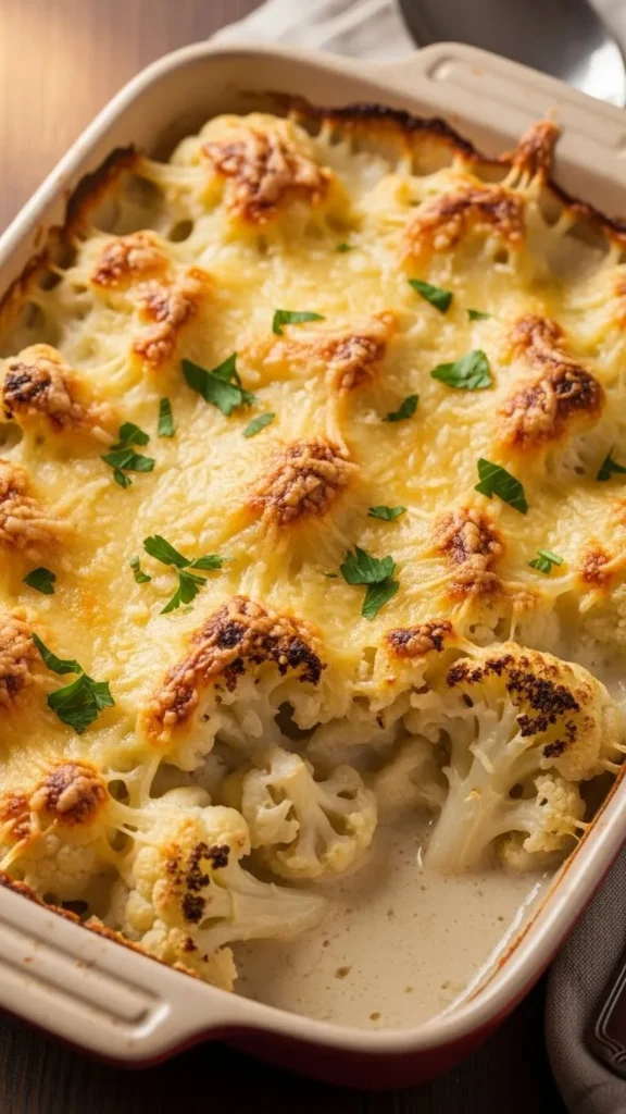Creamy Cauliflower Gratin