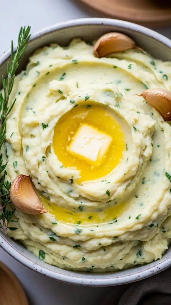 Creamy Garlic Mashed Potatoes