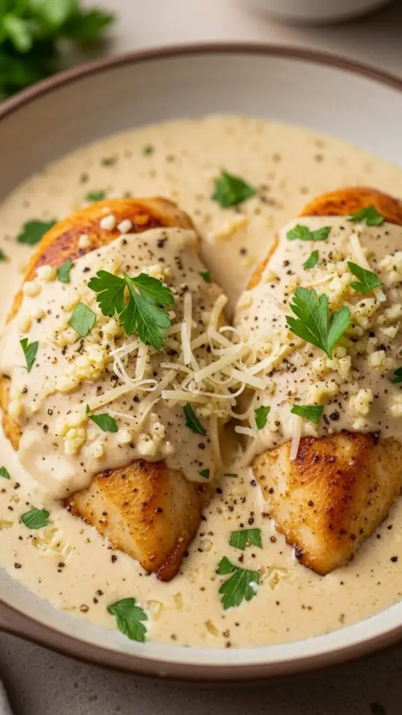 Creamy Garlic Parmesan Chicken