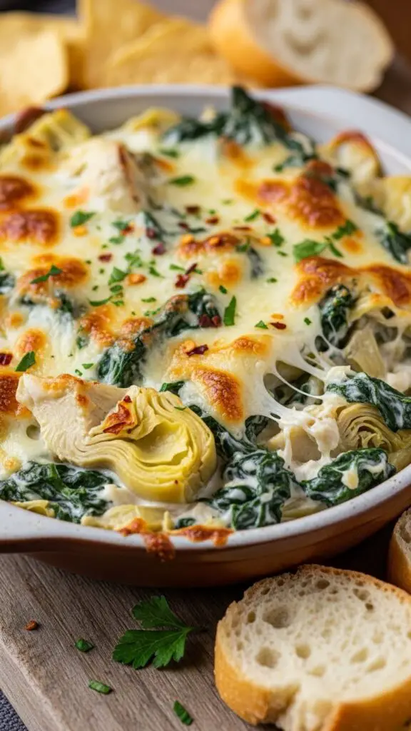 Creamy Spinach Artichoke Dip