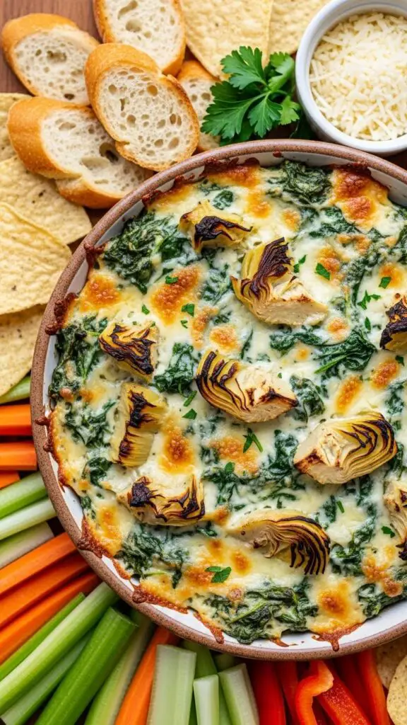 Creamy Spinach Artichoke Dip Recipe