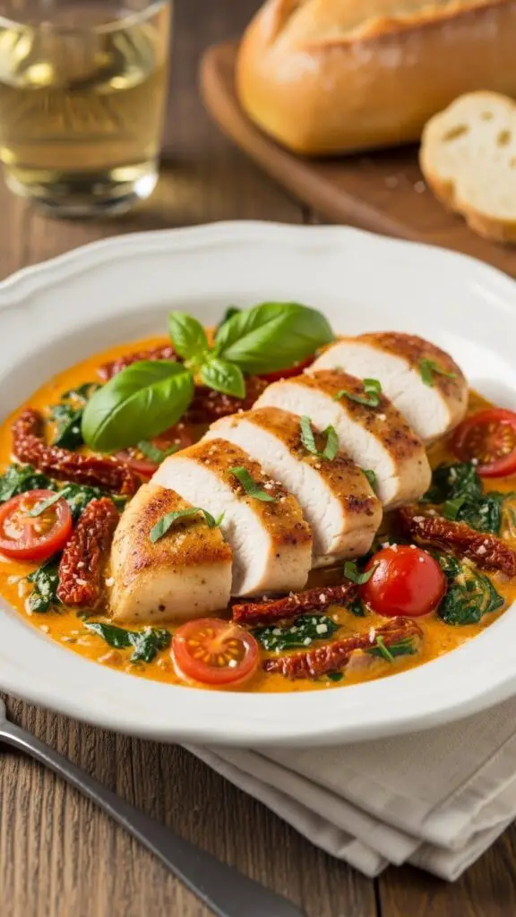 Creamy Tuscan Chicken (Dairy-Free Version That Doesn’t Suck)