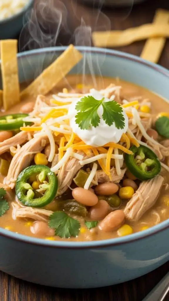 Creamy White Chicken Chili