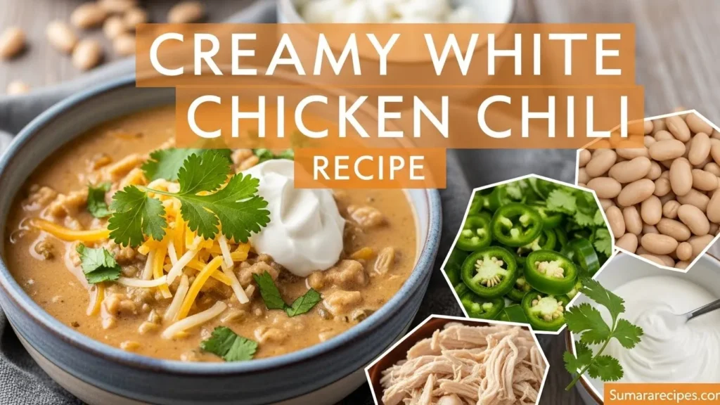 Creamy White Chicken Chili Recipe