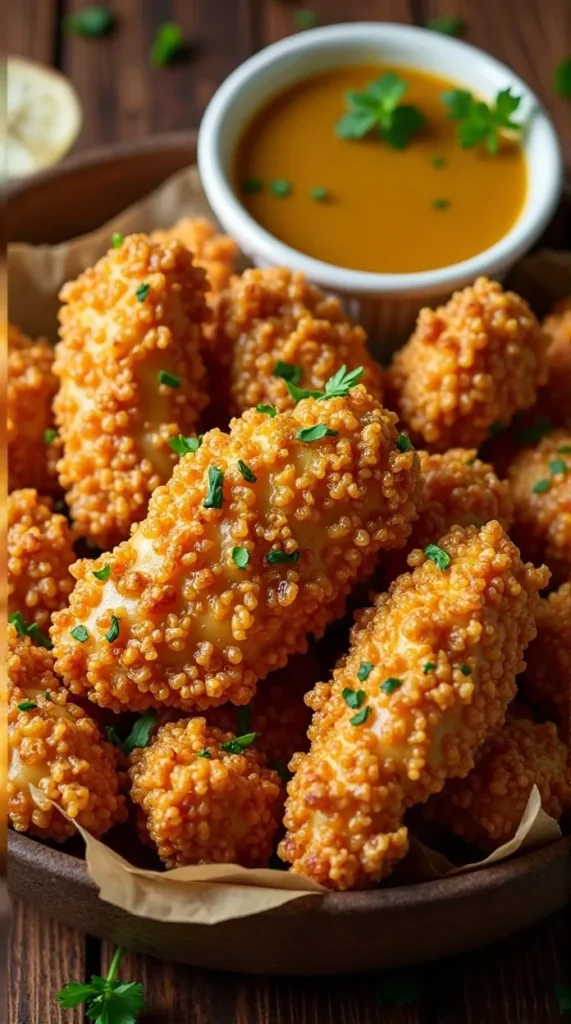 Crispy Baked Honey Garlic Chicken Tenders (Kids and Adults Fight Over These)