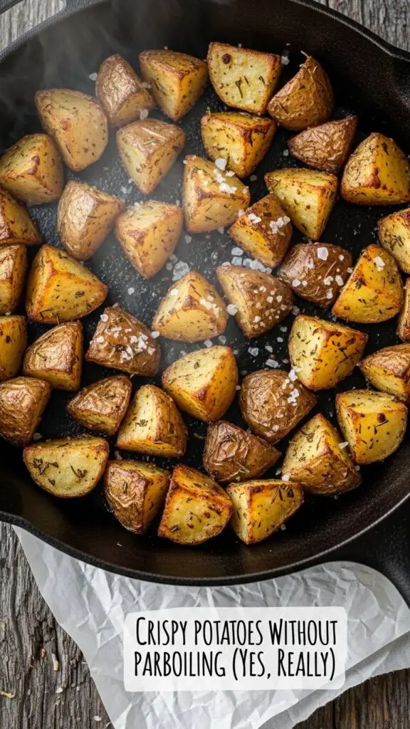 Crispy Potatoes Without Parboiling (Yes, Really)