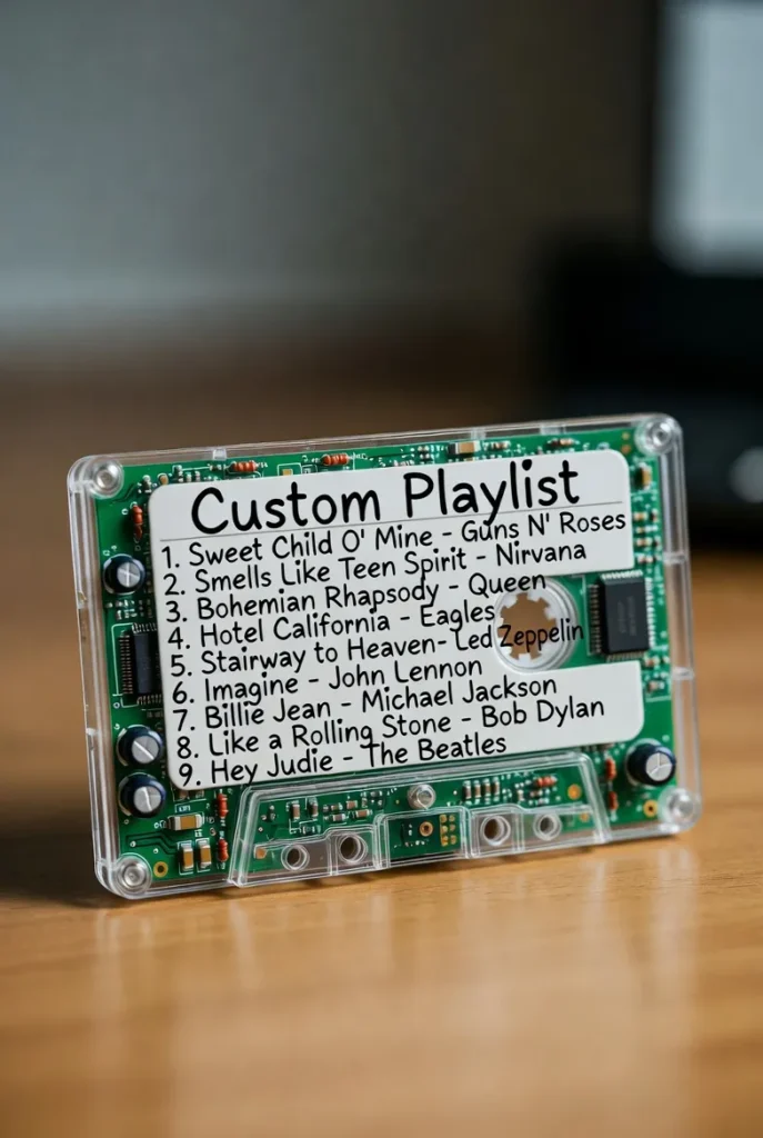 Custom Playlist on a Mixtape USB