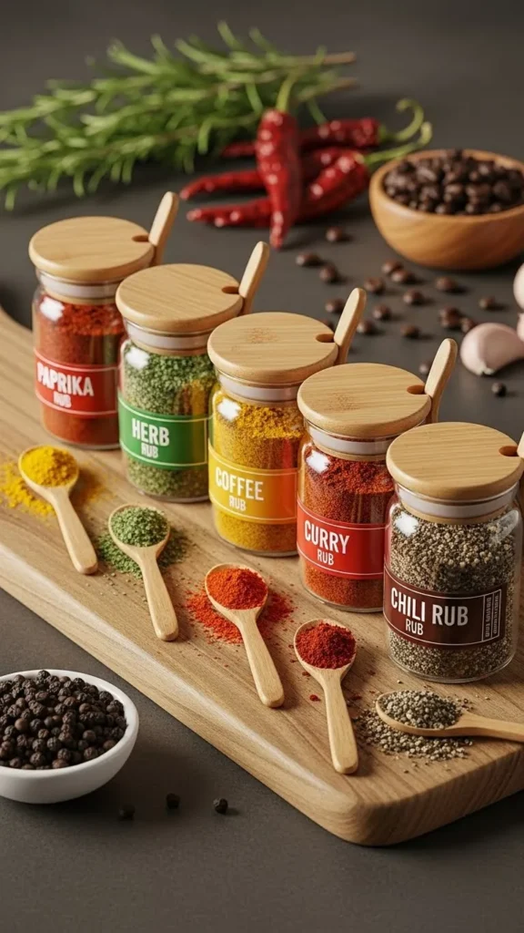 Custom Spice Rub Set