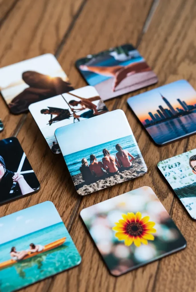 Customized Photo Coasters