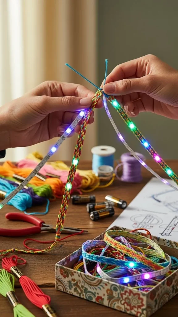 DIY Friendship Bracelets with a Twist
