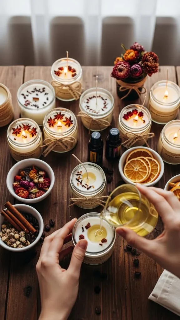 DIY Scented Candles
