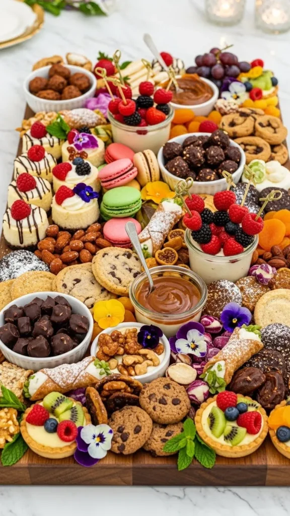 Dessert Charcuterie Board That's Actually a Showstopper