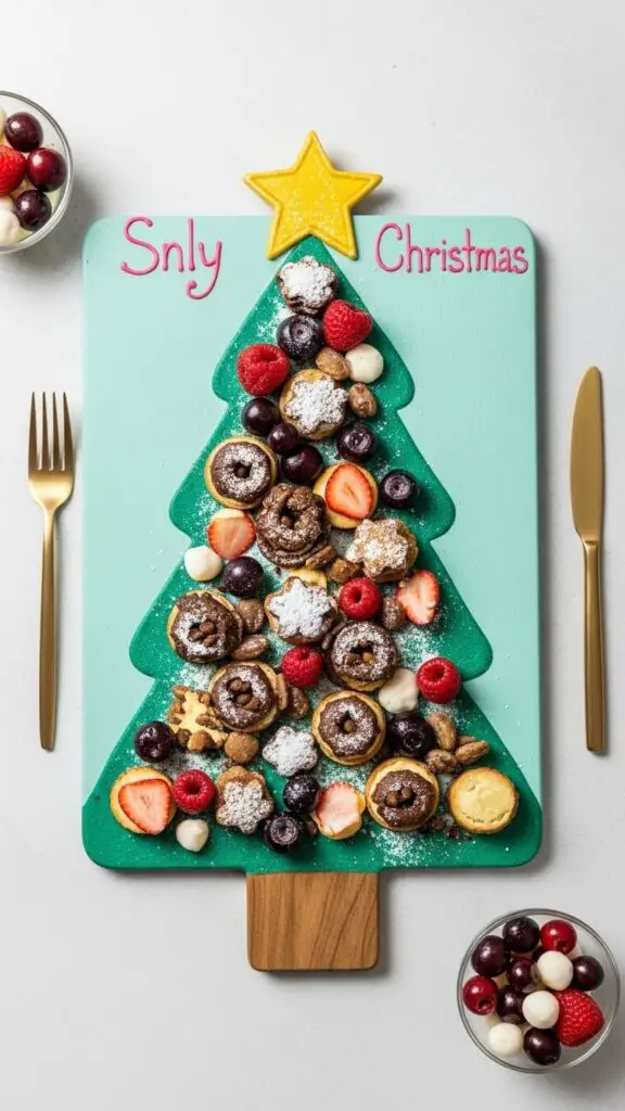 Dessert-Only Christmas Tree Board