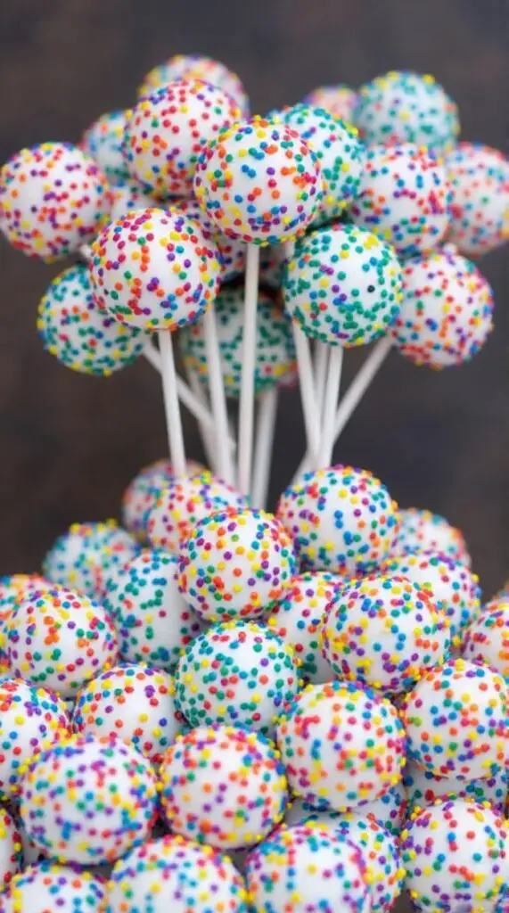 Disco Ball Cake Pops