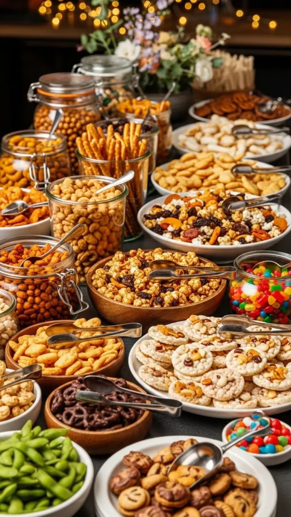 Drink-Friendly Snack Mix Bar