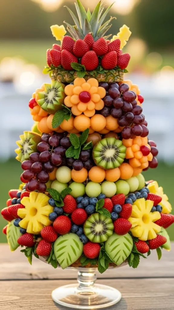Edible Fruit Centerpieces