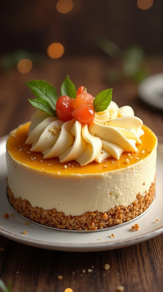 Eggnog Cheesecake