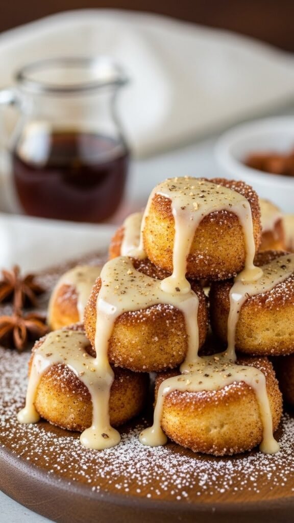 . Eggnog French Toast Bites