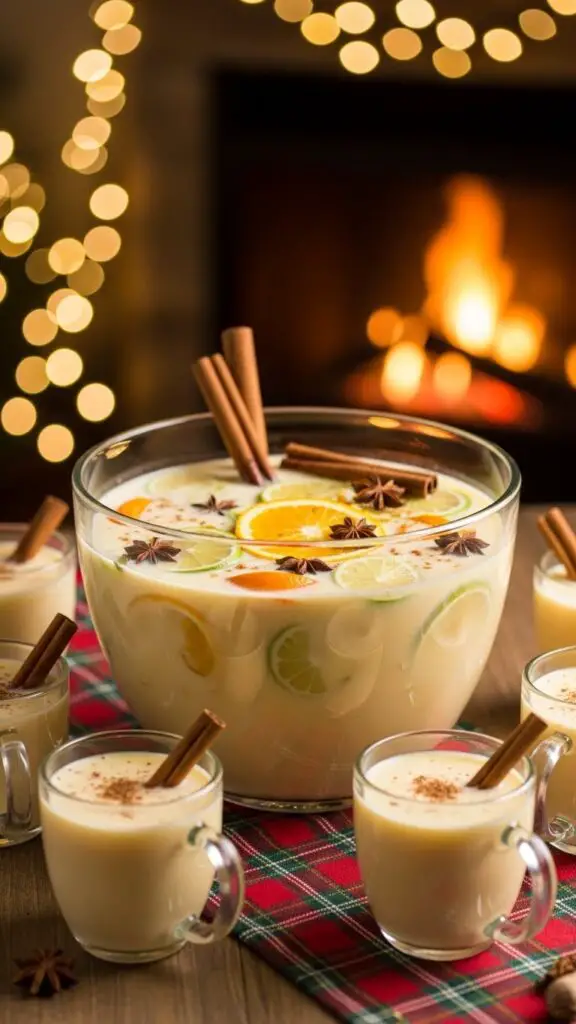 Eggnog Rum Punch