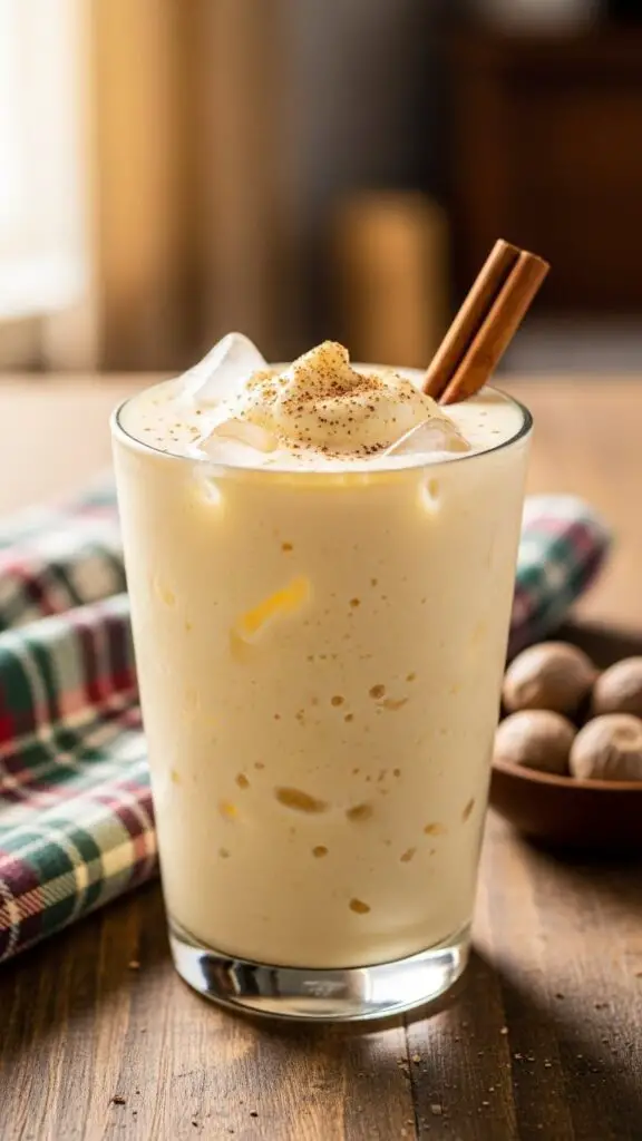 Eggnog Smoothie