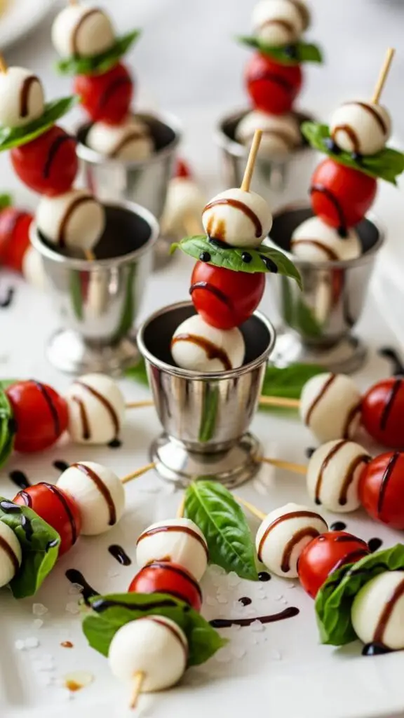 Elegant Caprese Skewers