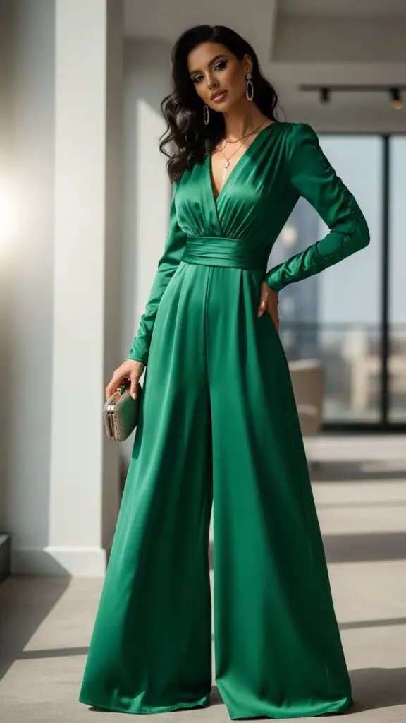 Emerald Green Jumpsuit