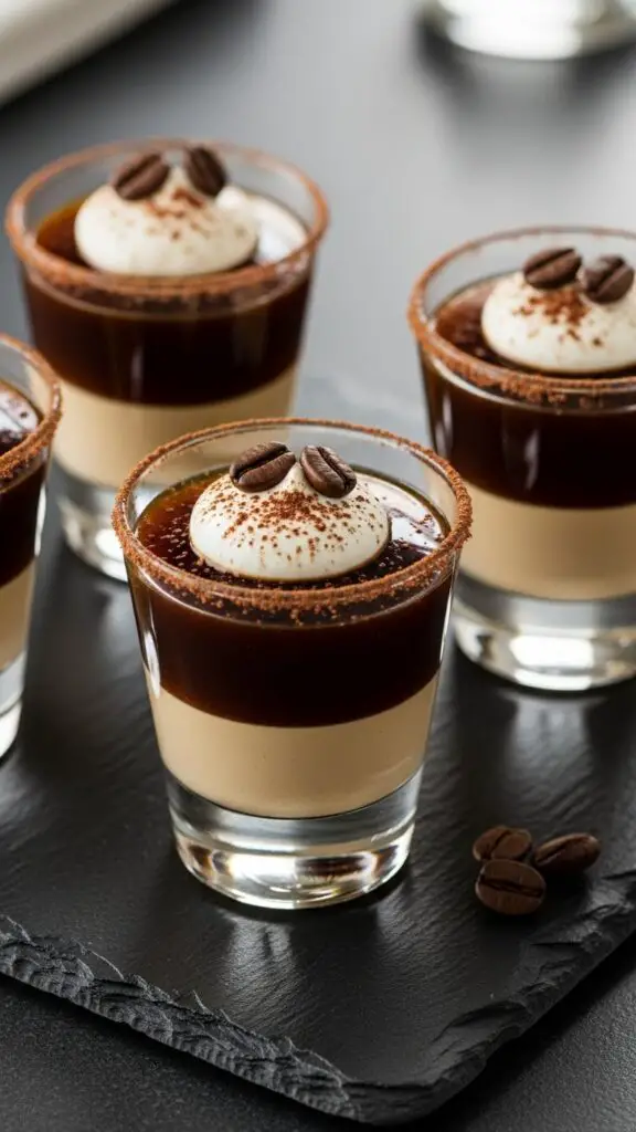 Espresso Martini Dessert Shots