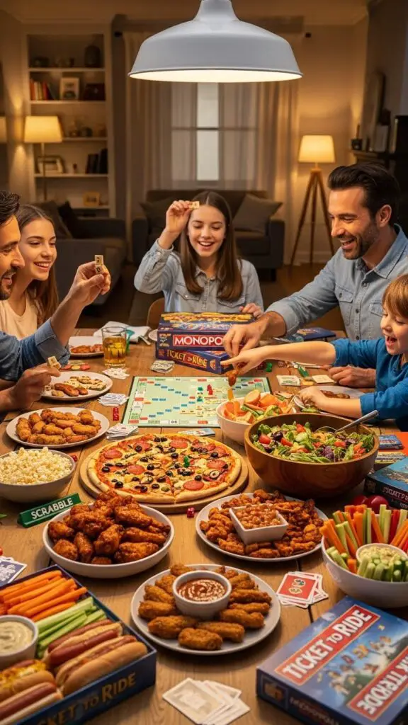 . Family Game Night Feast