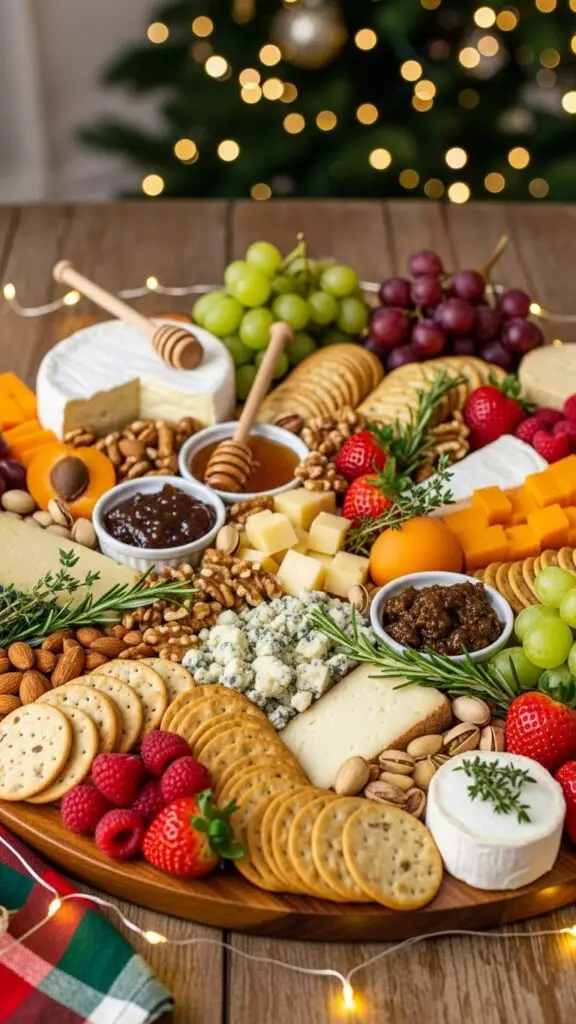 Festive Cheese Board Extravaganza