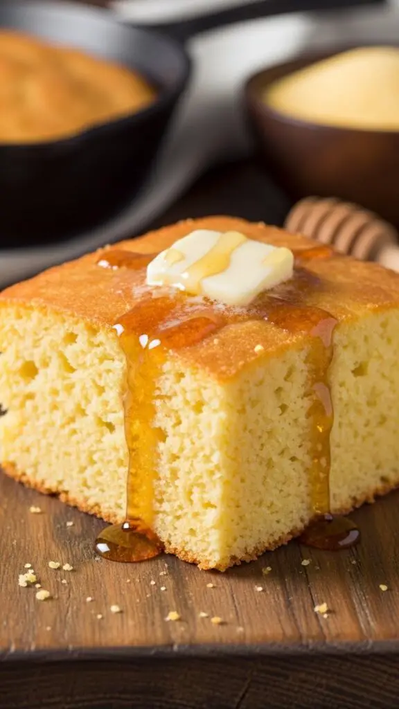 Fluffy Buttermilk Cornbread