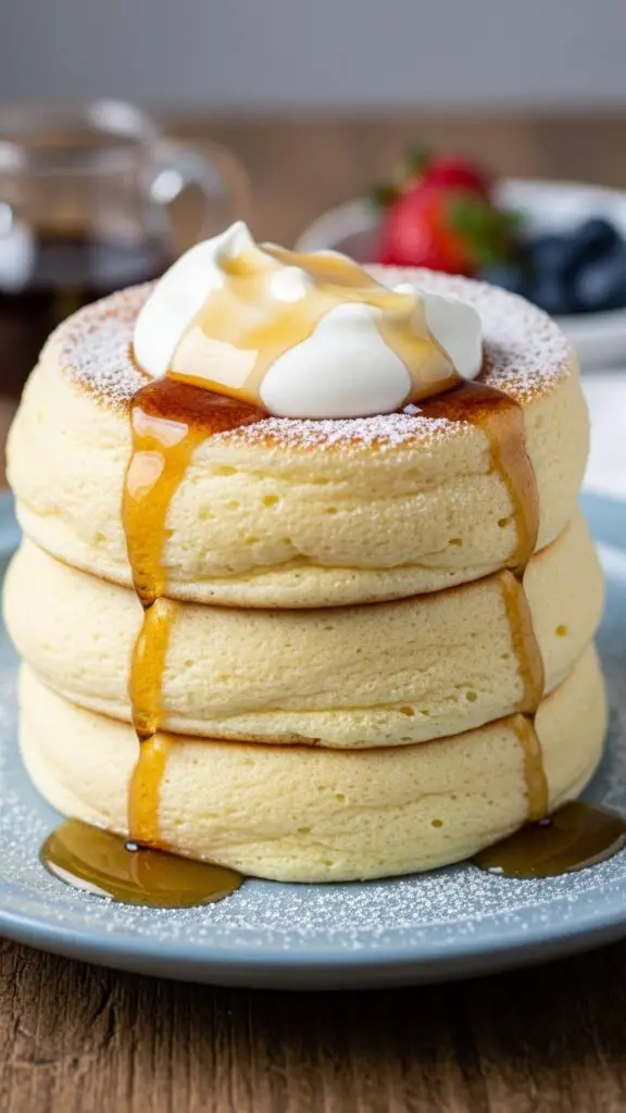 Fluffy Japanese Soufflé Pancakes (Yes, the TikTok Ones)