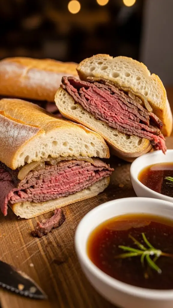 French Dip Sandwiches