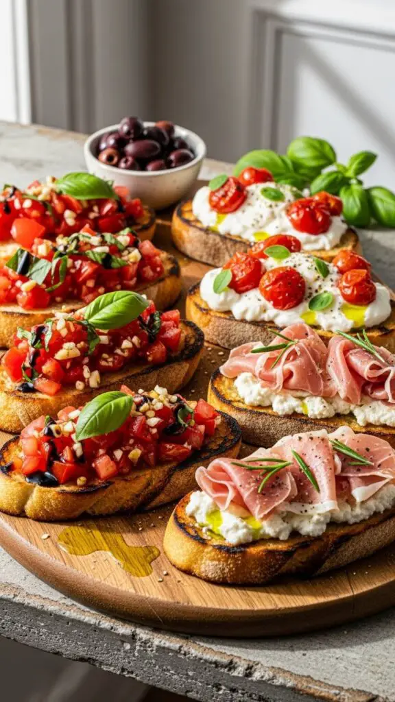 Fresh Bruschetta Platter