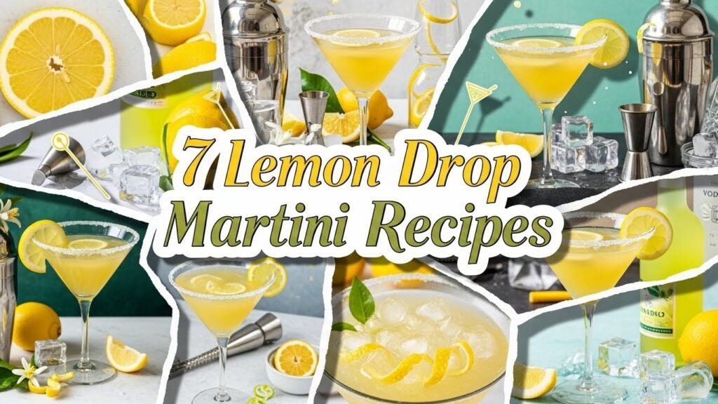 Frozen Lemon Drop Martini