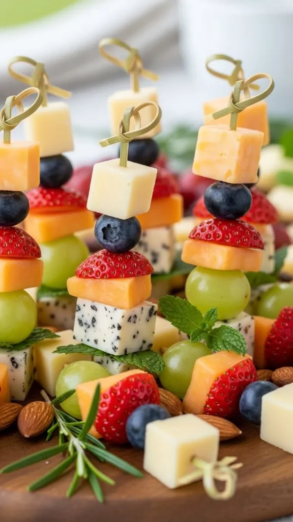 Fruit & Cheese Skewers