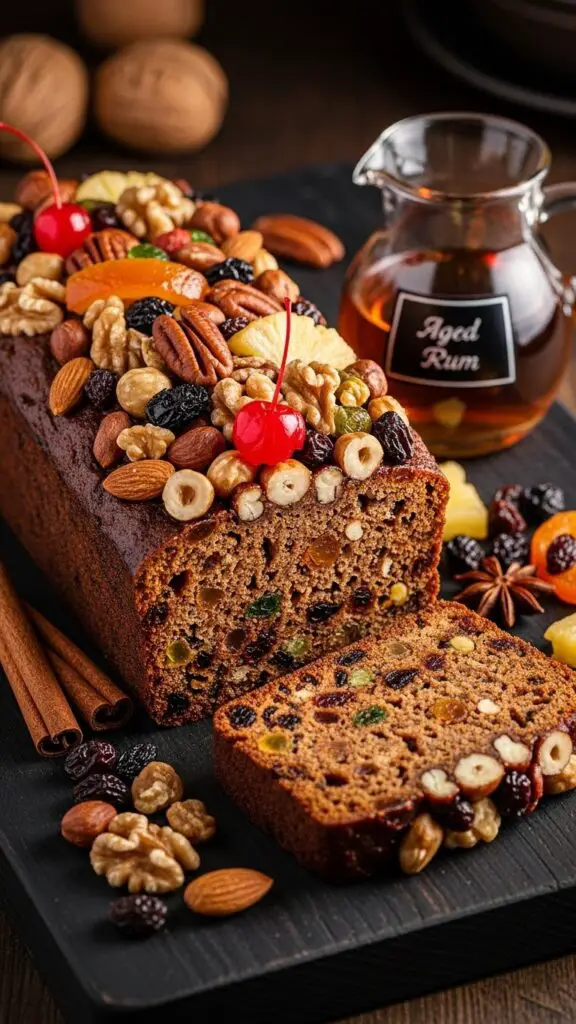 Fruitcake Reinvented with Nuts and Booze