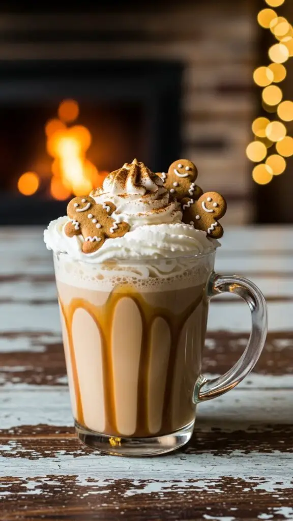 Gingerbread Whiskey Latte