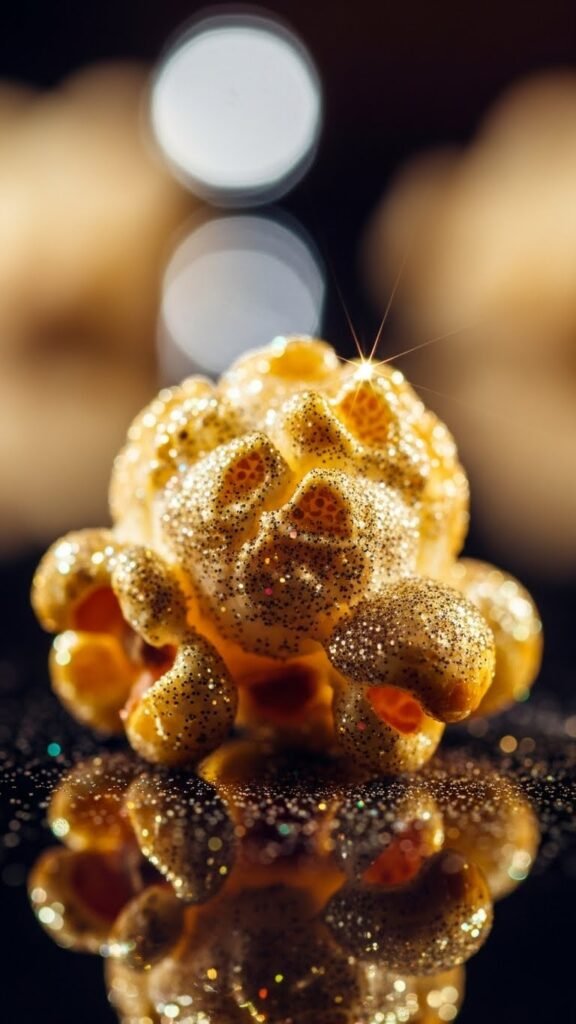Glittery Gold Popcorn