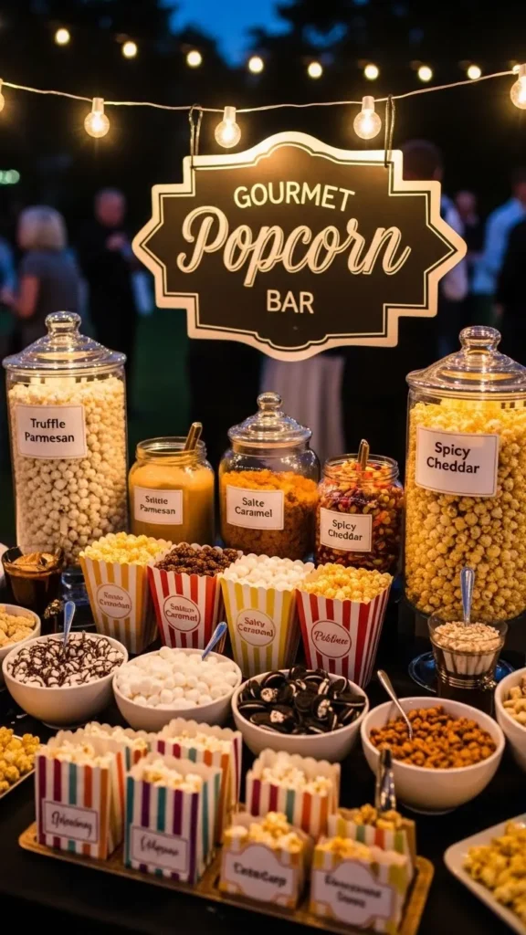 Gourmet Popcorn Bar