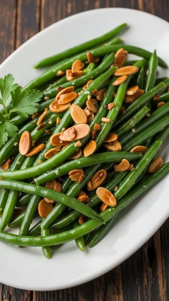 Green Bean Almondine