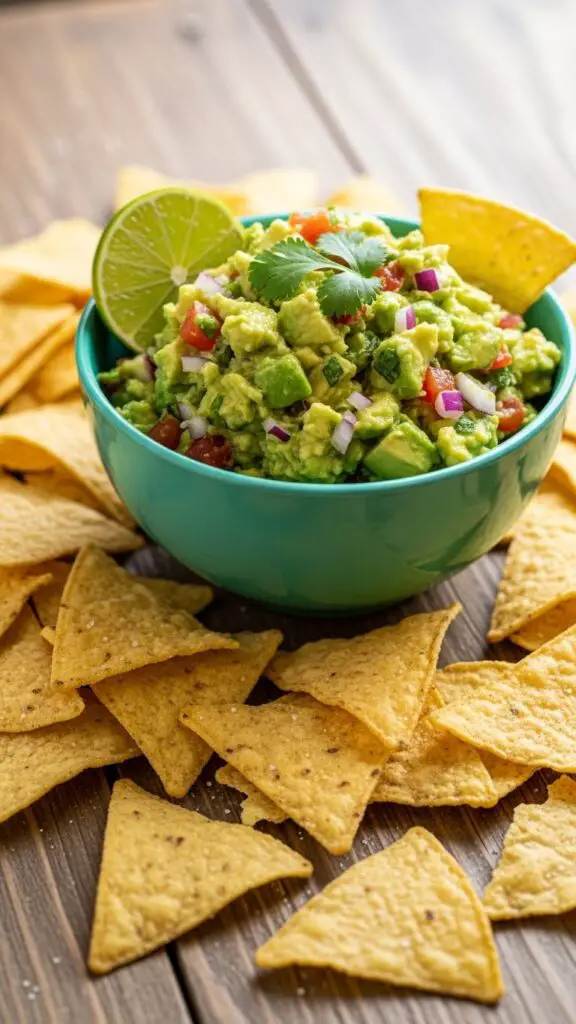 Guacamole with Tortilla Chips