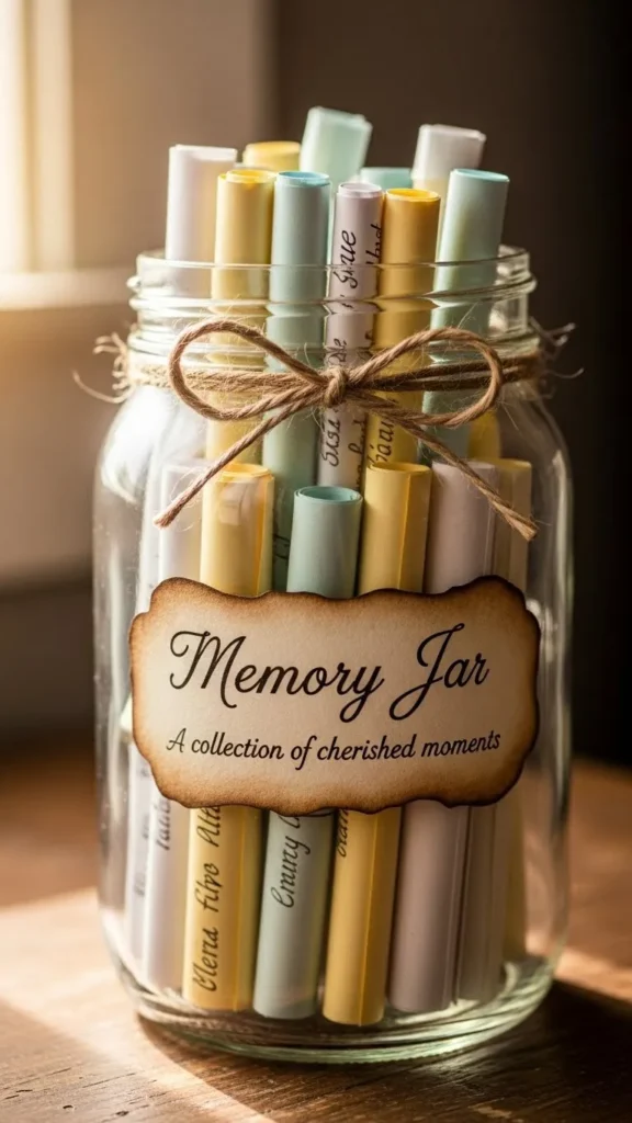 Handwritten Memory Jar