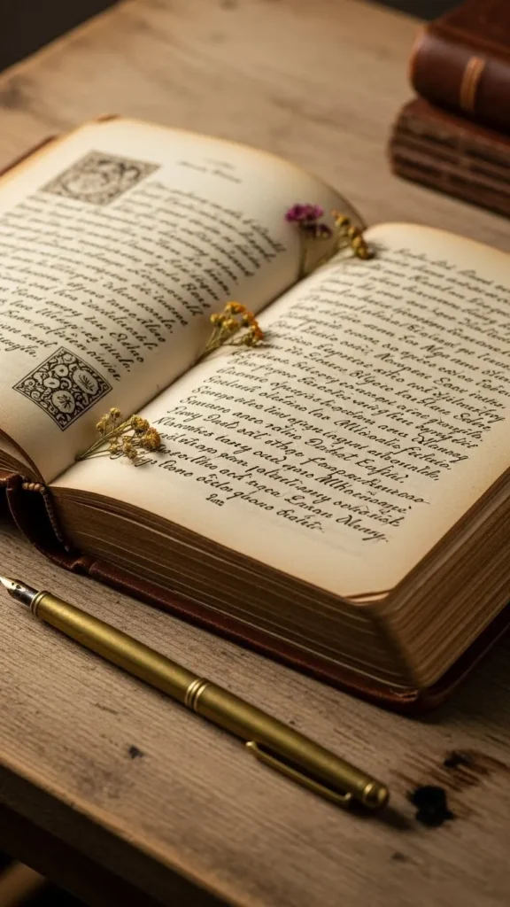 Handwritten Poetry or Letter Book