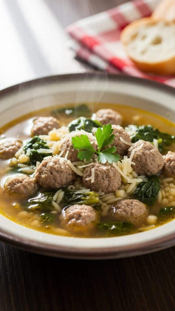Hearty Italian Wedding Soup