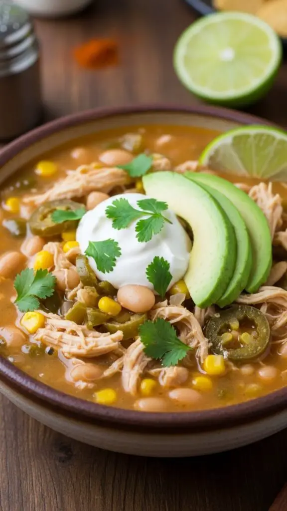 Hearty White Chicken Chili